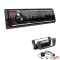 Kenwood Autoradio Bluetooth USB für Seat Ibiza IV Ibiza IV ST azabacheschwarz