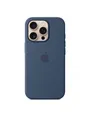 Apple iPhone 16 Pro Silicone Case with MagSafe - Denim