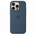 195949885280 Silicone case with MagSafe for iPhone 16 Pro - Denim Apple