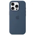 Original Apple iPhone 16 Pro Silikon Case MYYK3ZM/A Hülle MagSafe Denim Blau