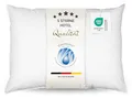 ZOLLNER Deluxe Daunenkissen aus 100% Daunen - Made in Germany – für Allergiker geeignet – Bezug aus hochwertiger Mako Baumwolle - waschbar bis 60°C - 70x90 cm - Hotelqualität
