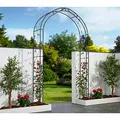 Garden Pleasure Rankgitter MIRA Metall anthrazit Bogen 145,0 x 260,0 cm, 1 St.