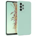 Für Samsung Galaxy A33 5G Handyhülle Silikon Cover Schutz Handy Case Mint Grün