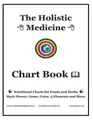 The Holistic Medicine Chart Book: Nutritional Charts for Foods and Herbs, Bach