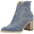 Nero Giardini Nero Giardini Stiefelette Veloursleder Stiefelette blau 38 EU
