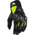 LS2 Spark II, Handschuhe - Schwarz/Neon-Gelb - S
