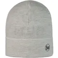 Buff Merino Wool Solid Grau/Silber TU