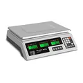 Steinberg Systems Kontrollwaage Tischwaage 40kg / 2g Digitalwaage (7 Speicherplätze, LCD-Display, integrierter Akku)
