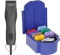 WAHL MAX 50+ PROFI SCHERMASCHINE + EDELSTAHL AUFSTECKKAMM-SET 3 - 32 MM
