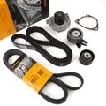 CONTITECH Zahnriemen Keilriemen Satz + Wapu für OPEL Astra J P10 2.0 CDTi