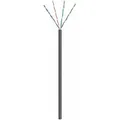 Danicom - CAT6 U/UTP 50m outdoor Netzwerkkabel flexibel Schwarz CCA