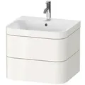 Duravit Waschtischunterschrank c-shaped Set wandhängend „Happy D.2 Plus“ 57,5 × 48 × 49 cm