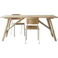 Tikamoon Tisch, Natur, Holz, Rechteckig, 170x75x85 cm, Esszimmer, Tische, Esstische