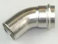 VIEGA SANPRESS INOX BOGEN 54 MM x 45° I.A EDELSTAHL PRESSFITTING WINKEL 435448