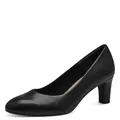 Tamaris Damen Pumps mit Blockabsatz, schwarz, 42 EU