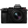 Panasonic Lumix Dc-s5d + Kompaktkamera 18-40 Mm One Size - Schwarz