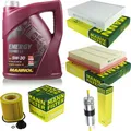MANN-FILTER Inspektionspaket MANNOL 5L Energy Combi LL 5W-30 für BMW 4 Gran