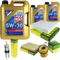 INSPEKTIONSKIT FILTER LIQUI MOLY ÖL 7L 5W-30 für BMW 4 Cabriolet F33 435i