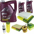 MANN-FILTER Inspektionspaket MANNOL 7L Diesel TDI 5W-30 für BMW 4 Cabriolet