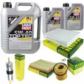 INSPEKTIONSKIT FILTER LIQUI MOLY ÖL 7L 5W-40 für BMW 4 Cabriolet F33 435i F32