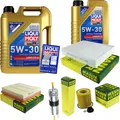 INSPEKTIONSKIT FILTER LIQUI MOLY ÖL 6L 5W-30 für BMW 4 Gran Coupe F36 420i 428i