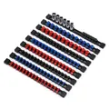 9PC ABS Socket Organizer, 1/4Inch, 3/8Inch, 1/2Inch, Premium Quality Socket H...