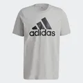 Adidas Bl Sj T-Shirt mgreyh/Black XXL