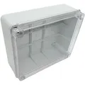 ARLI Abzweigdose IP67 Sichttür 310 x 230 x 130 mm Aufputz Feuchtraumdose transparent Deckel