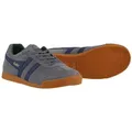Gola Harrier Suede-Leder aschegrau/navyblau/immergrün Herren Sneaker grau 42 EU