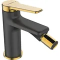 ALANIS Black Gold Stand-Bidetarmatur mit Stöpsel