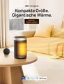 Dreo Keramikheizlüfter FanHeizer Thermostat Timer Schlafzimmer energiesparend Ef