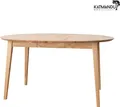 Orbetello Esstisch rund ausziehbar 90cm - Massives Eichenholz 90–140 cm | Zeitlos & funktional
