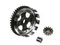 Set Kupplungszahnrad / Antriebsritzel - 43/13 Zähne - für Rheinmetall-Motor - SR