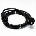 Handelskönig Anschlusskabel Balkonkraftwerk Betteri BC01 Buchse auf Schuko Stecker (IP44) 3 m Kabel AC geeignet für bestimmte Mikrowechselrichter (ältere Version von Deye, Hoymiles, Envertech UVM.)