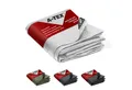 A-TEX® Schutzplane Abdeckplane Gewebeplane Plane mit Ösen 90 g/m² weiß 2 x 3 m