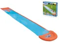 Wasserrutsche aufblasbar 488cm Sprinkler Rutsche Garten blau/orange – Bestway H2