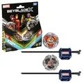 Hasbro - Beyblade X - Dual Pack - Iron Man 4-80B Stamina  Thanos 4-6 - F59z