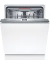 Bosch SBV4ECX32E, Serie 4, Smarter XXL-Geschirrspüler Vollintegriert 60 cm, Besteckschublade, Made in Germany Spülmaschine, extra Trocknen, starke Reinigung, sehr leise, Automatikprogramme, AquaStop