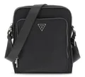 GUESS Milano Top Zip Xbody With Front Pocket Umhängetasche Tasche Black schwarz