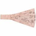 Lipodo 3 in 1 Stars Headband Damen Mit Baumwolle Waschbar bis 30 Grad Einfarbiges Stirnband Kopfband Elastisches Bandana Frühjahr Sommer Altrosa One Size