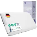 Wolkenfeld Memory Foam Nackenstützkissen 60x40x10 – Atmungsaktives und Komfortables Nackenkissen – Optimaler Support für Nacken, Rücken und Schultern – Tencel-Faser – Oeko-TEX Zertifiziert