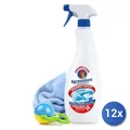 12x Set Chanteclair Entfetter Trigger 600 ml Desinfizierend Weiß Kunststoff
