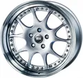RH Alurad MK Dynamik silber horn hochglanz poliert 10.5x18 ET85 - LK5/112 ML158 Alufelge silber