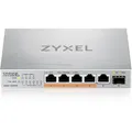 Zyxel XMG-105HP Unmanaged Switch 5x 2.5G Ethernet 4x PoE++, max. 70W, 1x 10G SFP+