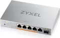 Zyxel XMG-105HP Unmanaged 2.5G Ethernet (100/1000/2500) Power over Ethernet (PoE) Silber