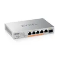 Zyxel Switch 6-Port MultiGig 5x 2.5G + 1x 10G SFP+ L2 XMG-105HP-EU0101F