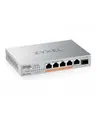 ZyXEL Switch XMG-105 5 Port 10/2.5G MultiGig PoE++ unmanaged 5-Port Power over Ethernet Unmanaged (XMG-105HP-EU0101F)
