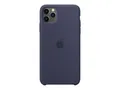 Apple iPhone 11 Pro Max Silicone Case mitternacht