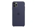 Apple iPhone 11 Pro Max Silicone Case mitternacht