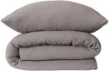 Schiesser Bettwäsche Molly aus supersofter Musselin-Qualität in gedeckten Farben, Musselin, 2 teilig, Made in Green